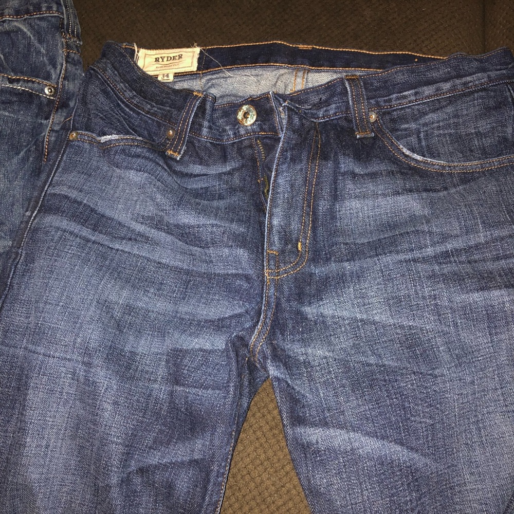 Name brand jeans.Ryder 20 X wrangler